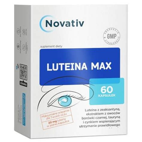 Novativ Luteina Max Kaps Sklep Empik