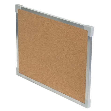 Aluminum Framed Cork Board, 18" x 24" - FLP10210 | Flipside | Cork Boards