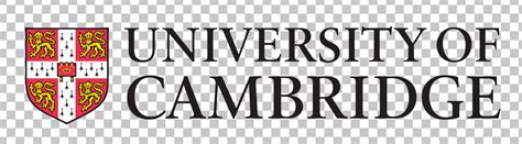 University of Cambridge Logo on Checkered Background