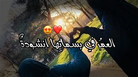 حالات واتس اب عن الصداقه😍 العمر في بسماتها انشودة حالات واتس اب قصيره