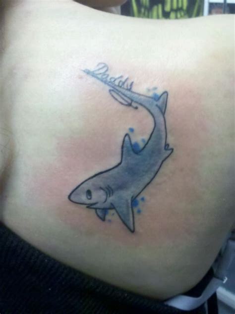 Daddy's Favorite: Thresher Shark Tattoo