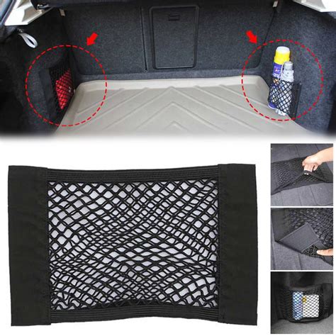 Bolsa de almacenamiento elástica para asiento trasero de coche bolsa