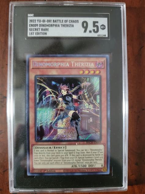 Dinomorphia Therizia Bach En St Edition Yu Gi Oh Battle Of Chaos