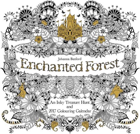 Amazon.com - Johanna Basford Enchanted Forest 2017 Wall (UK EXCLUSIVE)