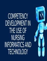 Enhancing Nursing Informatics Competencies Training And Course Hero