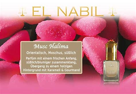 Musc Halima Ml Parfum Duft El Nabil Misk Musk Moschus Parf M L F R