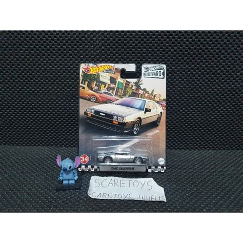 Jual Hot Wheels DMC Delorean Boulevard Premium Car Culture Shopee Indonesia