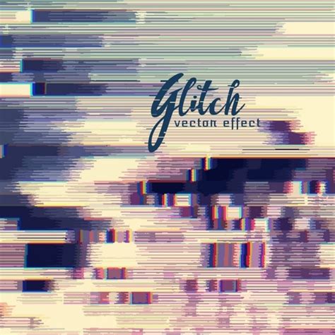 Free Vector | Attractive background, glitch effect