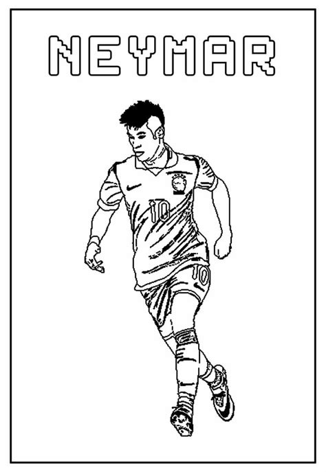 Pin De Jahangir Khatri Em Art Of Football Neymar Desenho Desenho De