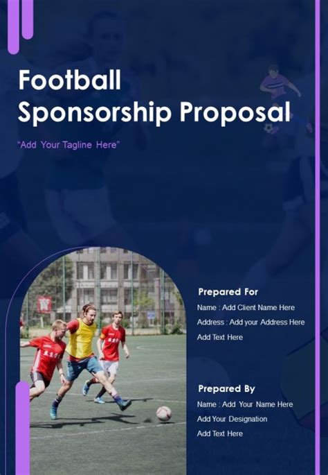 Top 10 Football Sponsorship Proposal Templates With Samples