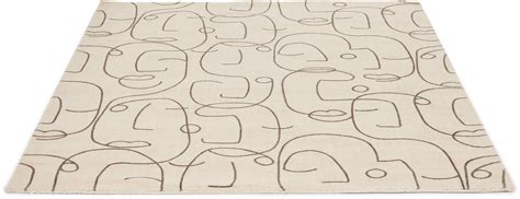 Tapis Laine Abstrait Design Rectangle Epsilon