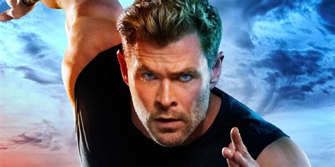 Chris Hemsworth Does His Best Flash Impersonation for Limitless Poster