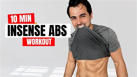 Intense 10 Min Abs Workout Six Pack Abs At Home No Equipment No