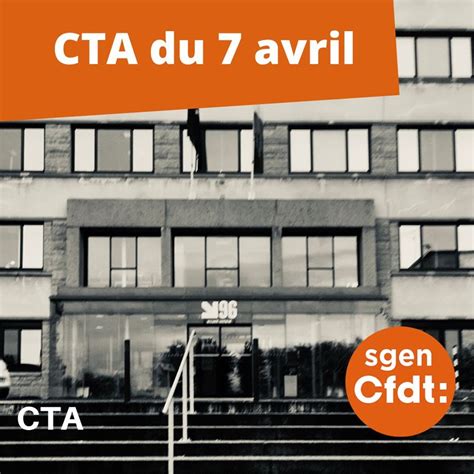 Cta Du Avril Sgen Cfdt Lorraine