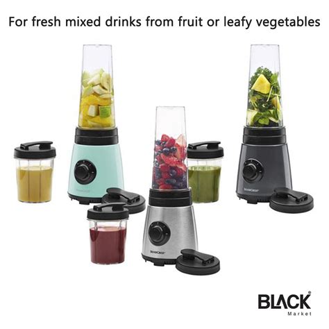 Silvercrest Smoothie Maker With Tumblers Ssme A W Black Market