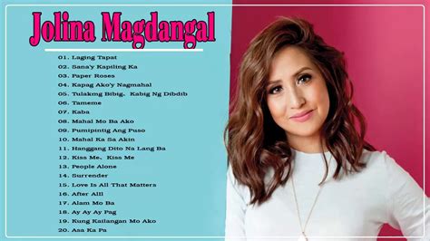 Jolina Magdangal MOR Playlist Non Stop OPM Songs 2020 YouTube Music