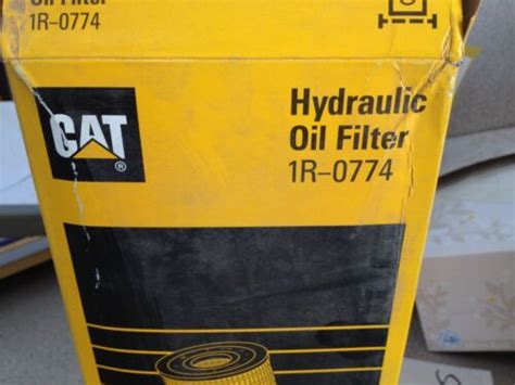 Genuine Oem Caterpillar Cat Hydraulic Oil Filter Element 1r0774 1r 0774