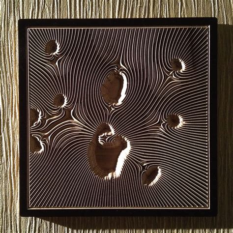 Untitled By Bonitum Wood Art Cnc Art Wood Sculpture