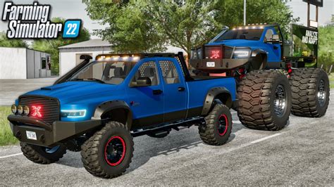 New Mods TLX 3500 Crew Cab Monster Truck Cotton Trailers 2 Mods