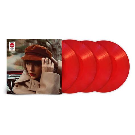 Red Taylors Version Red Vinyl Lp Club