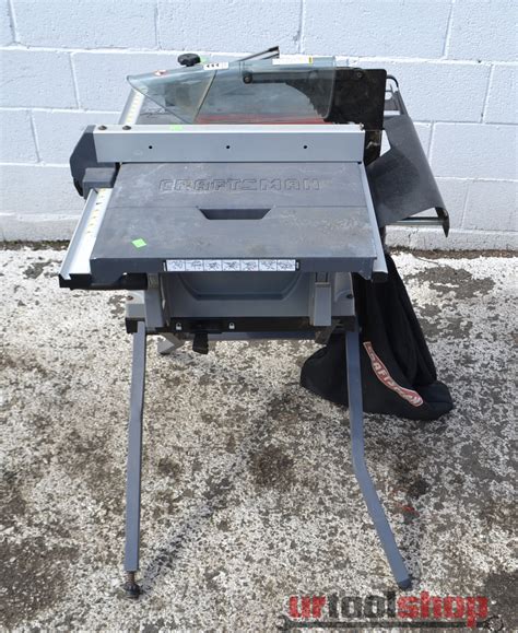 Craftsman 10 Inch Portable Table Saw Model 315218060 9549 1 Ebay