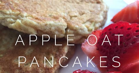 Apple Oat Pancakes