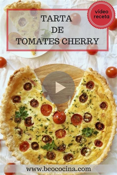 La tarta de tomates cherry es perfecta no le des más vueltas Una base