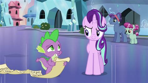 Image Humble Spike And Sneaky Starlight S6e1png My Little Pony