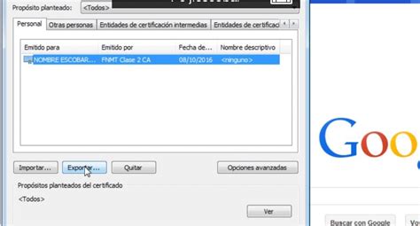 Como Exportar El Certificado Digital De Un Equipo A Otro Tu Asesor A