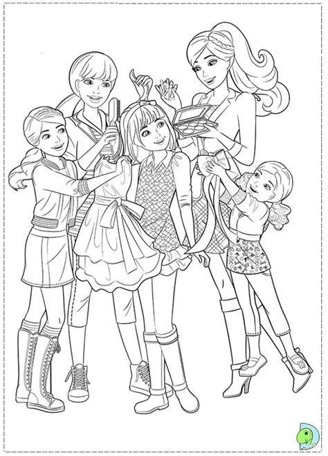 Dibujos Para Colorear Barbie Y Sus Hermanas Dibujos Para Colorear Y