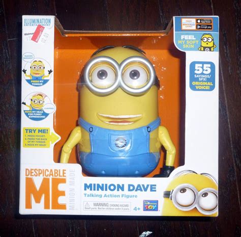 Minion Dave Talking Action Figure 1845782921