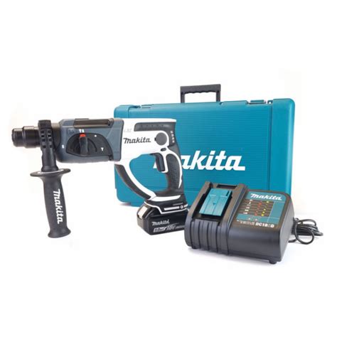 Makita DHR202STW SDS HAMMER DRILL NAKED DHR202STW 1X BL18501 X DC18 1 X CARRY CASE Screw Centre