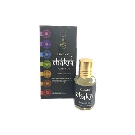 Óleo Perfumado Goloka Chakra Dharma Store Loja de Incenso