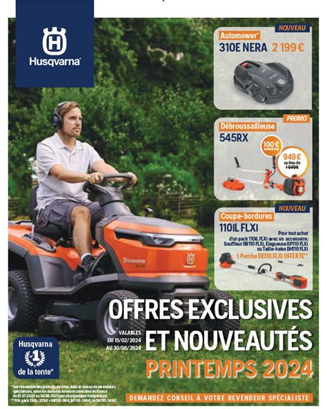 CATALOGUE PRINTEMPS HUSQVARNA Motoculture Distribution Moderne