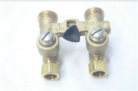 In Bronze Sweat X Mht Washing Machine Shutoff Valve Single Lever