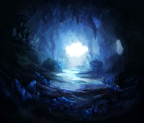 Crystal Cave 2 by firedudewraith on DeviantArt