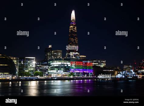 The Shard at night Stock Photo - Alamy