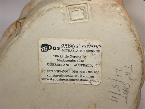 Lot A Studio Pottery Nude Female Pottery Pitcher Signed