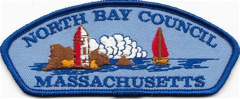 North Bay Council Strip Left Twill Cloth Back Csp Sap Boy Scout Of