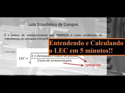 Lec Lote Econ Mico De Compras Youtube