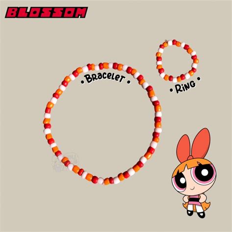 Jual Gelang Powerpuff Girls Beads Bracelet Powerpuff Girls Cincin