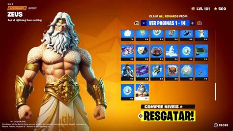 VAZOU PASSE DE BATALHA Da TEMPORADA 2 Do FORTNITE NOVO PASSE NOVAS