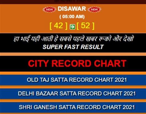 Sattaking Record | Sattaking, Satta Game, Satta King Result