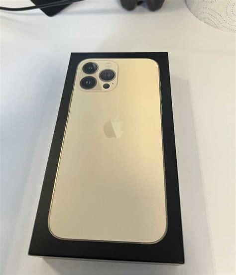 Smartfon Apple iPhone 13 Pro Max Złoty 128GB Fabrycznie Nowy