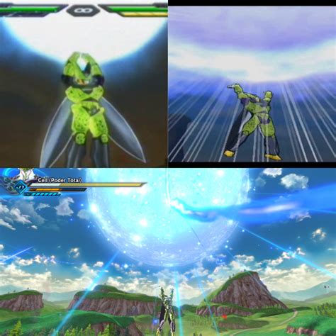 I love how cell in video games could use the spirit bomb even tho you