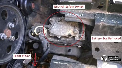 How To Replace Neutral Safety Switch Ford