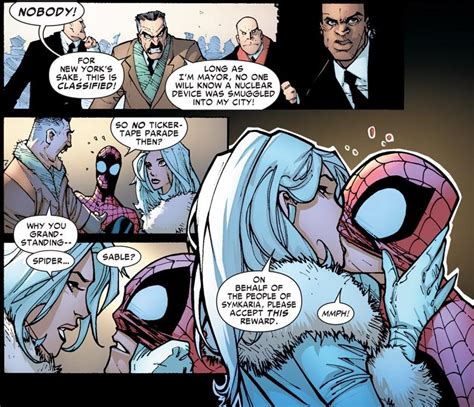 Fun Fact Silver Sable Once Kissed Spider Man 🕷 R Spidermanps4