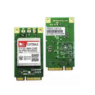 SIMCom SIM7500JE PCIE Module SIMCom SIM7500 Price And Spec Ycict