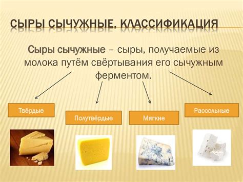 Сыры сычужные. (Тема 6) - online presentation
