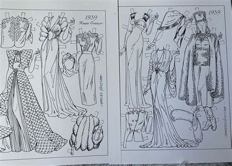 Vintage Autographed Charles Ventura Paper Dolls Bride And Bridesmaids Uncut • 22 00 In 2024